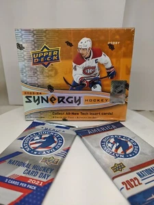 2023/24 Upper Deck Synergy Hockey Hobby Box WITH BONUS PACK - Picture 1 of 4