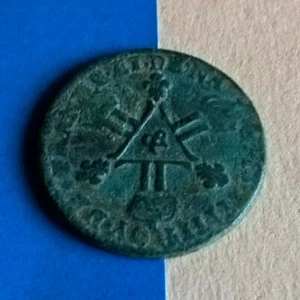 Pièce de Monnaie Royale 6 Deniers 1711 Dardenne - Bild 1 von 2