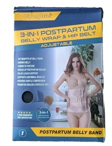Soporte Posparto 3 en 1 - Recuperación Vientre/cintura/pelvis Cinturón Prendas para Adelgazar - Imagen 1 de 6