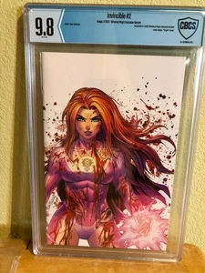 Invincible #2 Whatnot Atom Eve Virgin Variant CBCS 9.8 Tyler Kirkham Image - Picture 1 of 3