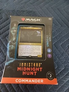 Magic: the Gathering SEALED!!! Midnight Hunt Commander Deck – Undead Unleashed - Picture 1 of 2