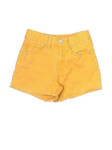 Old Navy Girls Yellow Denim Shorts 6 - Picture 1 of 2