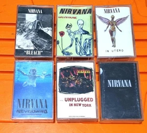 NIRVANA Cassette Tapes - Picture 1 of 5