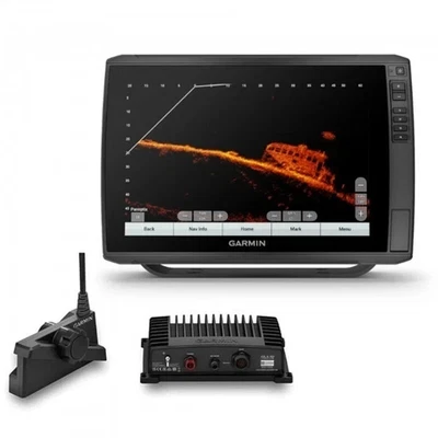 Garmin ECHOMAP Ultra 2 126sv 12" Chartplotter LiveScope Plus 捆绑出售物品 010-02882-10 — 第 1/4 张图片