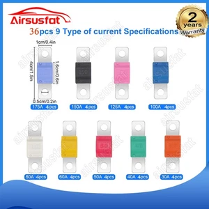 ALL SIZE MIDI / STRIP LINK FUSE CAR AUTO HEAVY DUTY HIGH CURRENT FUSES 30A-175A - Picture 1 of 8