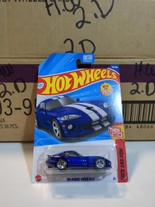 2025 HOT WHEELS MAINLINE CASE H '96 DODGE VIPER GTS THEN AND NOW - Picture 1 of 6