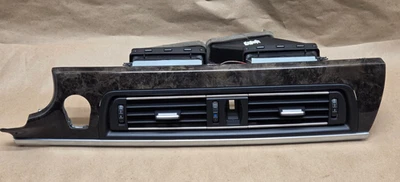 BMW 640I 650I F12 2012-2018 tablero delantero centro ventilación rejilla cubierta moldura OEM Foto 1 de 4