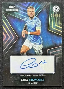 2023-24 Topps Knockout Ciro Immobile Auto Lazio /49 - Picture 1 of 2