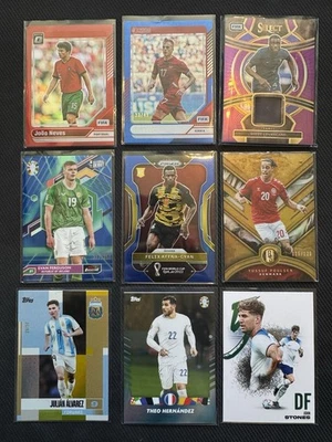 Topps/Panini/Futera X9 Card Bundle - Various Sets/Players - International Teams - Image 1 of 2