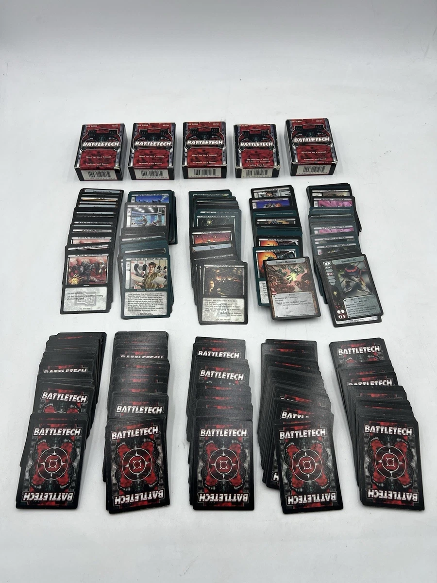 その他 BATTLETECH Card Game * 8 & 2Boosters BATTLETECH Card Game