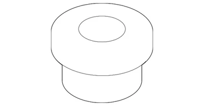 Genuine Audi Damper Grommet 058-145-824-A - Image 1 of 3
