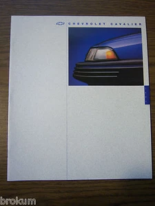 MINT 1994 CHEVROLET CHEVY CAVALIER SALES BROCHURE 24 PAGES NEW (BOX 420) - Picture 1 of 4