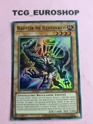 SCRAP RAPTOR ● YUGIOH ● OP17 ● SUPER RARE ● 2021 ● PORTUGUESE ● NM #147 - Image 1 of 2