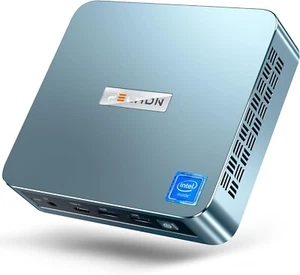 PELADN Mini PC, Intel N97 16GB DDR4/512GB SSD USB3.2/BT4.2/WiFi5 4K/60Hz Triple - Picture 1 of 7