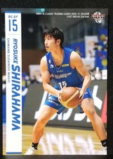 2021 RYOSUKE SHIRAHAMA #168 BBM B.LEAGUE Card FAST BREAK 2020-21 2nd Regular 