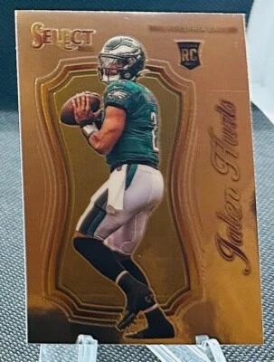 2020 Panini Select Certified Rookies Jalen Hurts Philadelphia Eagles Rc #SCR-22 - Image 1 of 3