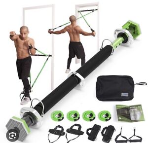 Estleys G3 PRO Full Portable Home Gym Workout Package Pull Up Bar Doorway NEW
