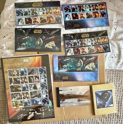 Star Wars Royal Mail First Day Covers Stamp Collection 2015 - Image 1 of 4
