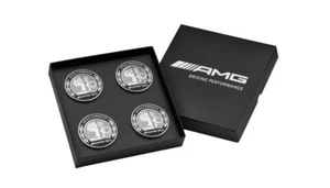 Mercedes Benz AMG Nabendeckel 4er Set A0004005100 original - Bild 1 von 1