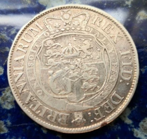 1819 George III halfcrown silver coin #142 - Picture 1 of 3
