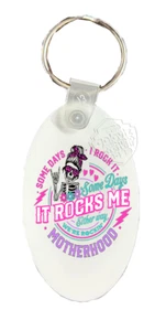 It Rocks Me (Motherhood) Aluminum Keychain with key ring - Picture 1 of 1