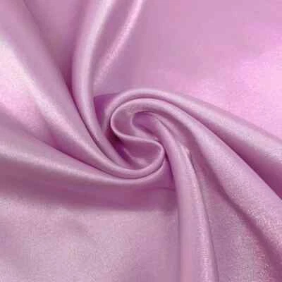 Charmeuse Satin Fabric Stretch | 58" Wide | Silky, Bridal | By Yard Lavender - Image 1 of 4