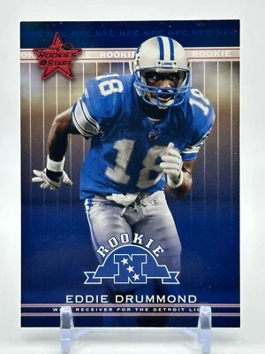 2002 Leaf Rookie & Stars Football #249 Eddie Drummond RC Rookie Card - Image 1 of 2