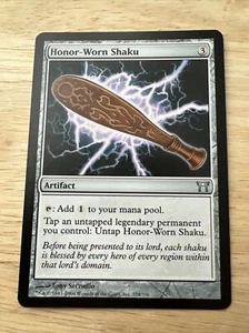 Mtg - Ehrengetragener Shaku - Champions of Kamigawa - Lp - Bild 1 von 2