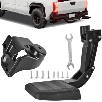 Bed Step for Toyota Tacoma 2024 2025 Rear Retractable Bumper Step accessories - Image 1 of 4