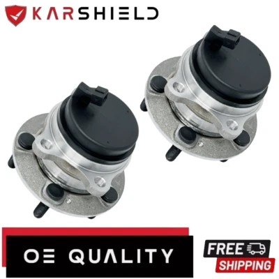 [Paquete de 2] Conjunto de buje de cojinete de rueda trasera para Kia Sedona 2015 2016 2017 2018-2021 Foto 1 de 4