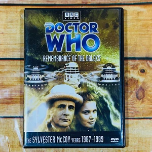 Doctor Who Remembrance of the Daleks DVD The Sylvester McCoy Years 1987-1989 - Imagen 1 de 3