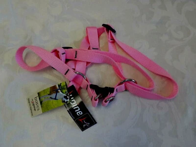 Lupine Pink 3/4" Step-In Harness 20"-30" NWT Nylon Webbing Quality Guarantee USA - Image 1 of 4