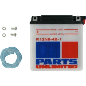 Parts Unlimited 12V Conventional Battery #12N9-4B-1 (R12N9-4B-1) - Picture 1 of 1