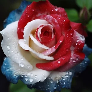 20pcs Rare Three-Color Rose Seeds for Home Potted Garden Vibrant Elegance Blooms - Picture 1 of 4