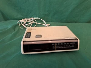 RADIO SVEGLIA OROLOGIO Vintage originale PHONOLA TR6322 - Testata FUNZIONANTE ! - Afbeelding 1 van 5
