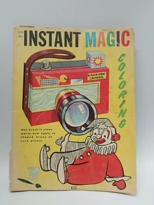 paint with water instant magic coloring vintage book Lowe 1970's - Picture 1 of 12