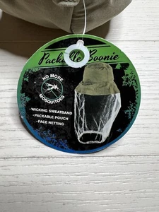 Packable Bucket Boonie With Face Netting Khaki One Size - Bild 1 von 4