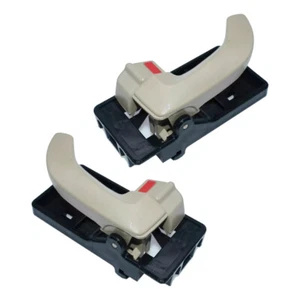 Manija de puerta interior interior izquierda derecha beige 2 piezas apta para Hyundai Tucson 06-09 K - Imagen 1 de 5