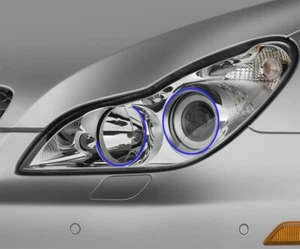 Anillo halo Bluetooth RGB para Mercedes-Benz W219 C219 CLS320 05-09 LED ojos de ángel - Imagen 1 de 16