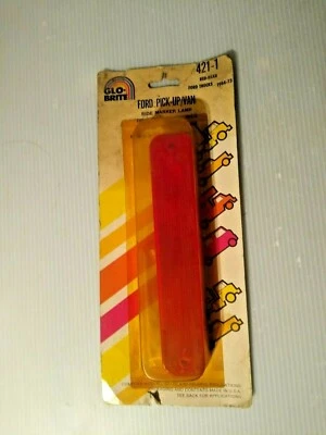 Lente de lámpara de marcador lateral estilo camioneta Ford 1973-1984 OEM no D3TZ15A201B Foto 1 de 4