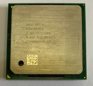 Processore CPU Intel Pentium 4 2GHz 400MHz 512KB Socket 478 SL6S7 - Foto 1 di 4