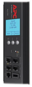 APC Metered Rack PDU 2G AP8858EU3 - 32A 230V - ZeroU Schwarz | 20x C13 & 4x C19 - Bild 1 von 4