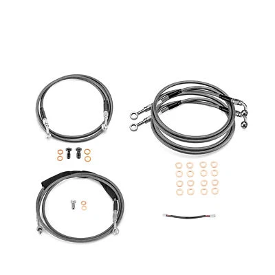 Cable de embrague de línea de freno de manillar TBW para Harley Road King Special ABS 16"-18" Foto 1 de 4