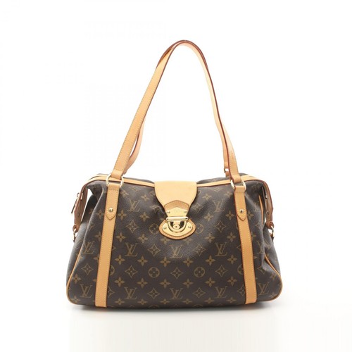 LOUIS VUITTON（LV） Borsa a tracolla Louis Vuitton Stresa PM M51186 tela monogramma marrone usata donna LV