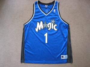 Vintage Tracy McGrady Orlando Magic Champion Jersey Mens Size 52 - Picture 1 of 12