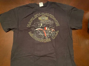 Harley Davidson t-shirt medium Nacogdoches Texas Black Medium - Picture 1 of 3