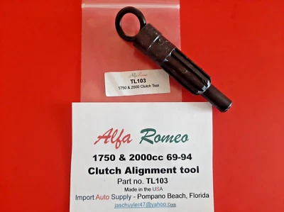Alfa Romeo 1750 - 2000cc Cars Clutch Alignmebt Tool 69-74 Spider, GTV, Berlina - Image 1 of 2