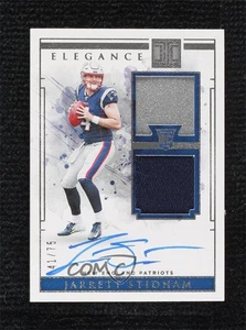 Camiseta Panini Impeccable Elegance 2019 41/75 Jarrett Stidham #107 Rookie Auto RC - Imagen 1 de 3