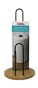 Home Basics Paper Towel Holder Black - Picture 1 of 1