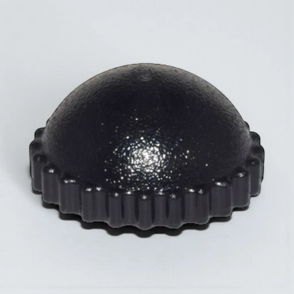 Lego City Minifig BLACK KNIT CAP Thief Beanie Minifigure Pixie Hat Head Gear - Image 1 of 1